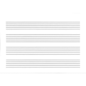 Notenheft elementar A5 quer 16 Seiten