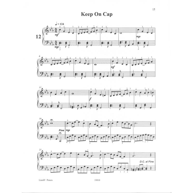 Piano sketches to go - 18 Minutenstücke