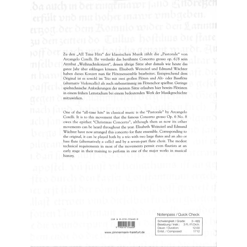 Concerto grosso g-moll op 6/8