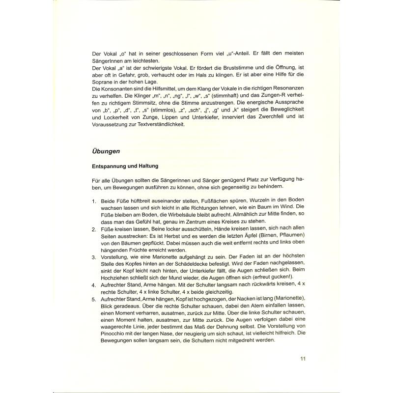Chorische Stimmbildung
