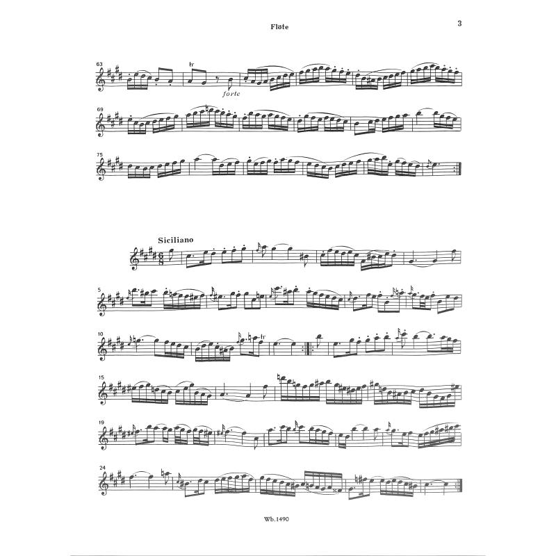 Sonate 3 E-Dur BWV 1035