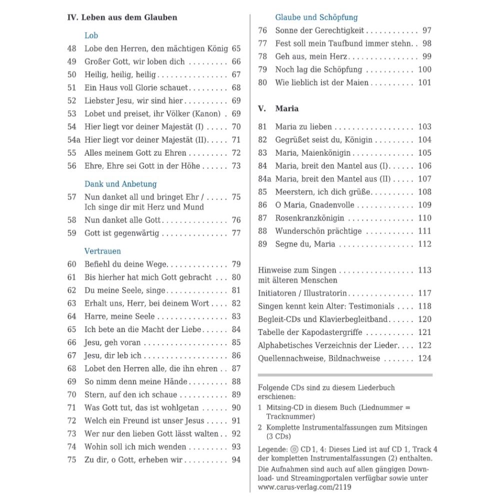 Aus meines Herzens Grunde | Die schönsten alten Kirchenliede