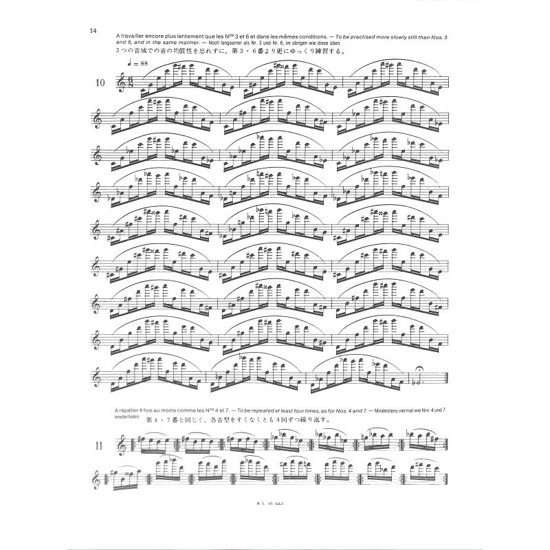 Etudes et exercices techniques