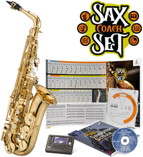 JAS700Q Alt-Saxophon+Coach Set