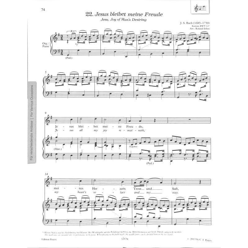 Du meine Seele du mein Herz | 50 Sololieder für feierliche A