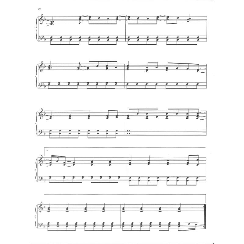 For piano solo