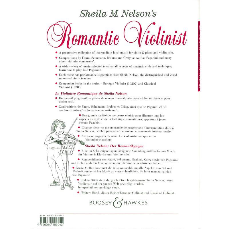 Romantic violinist