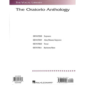 Oratorio anthology - Soprano