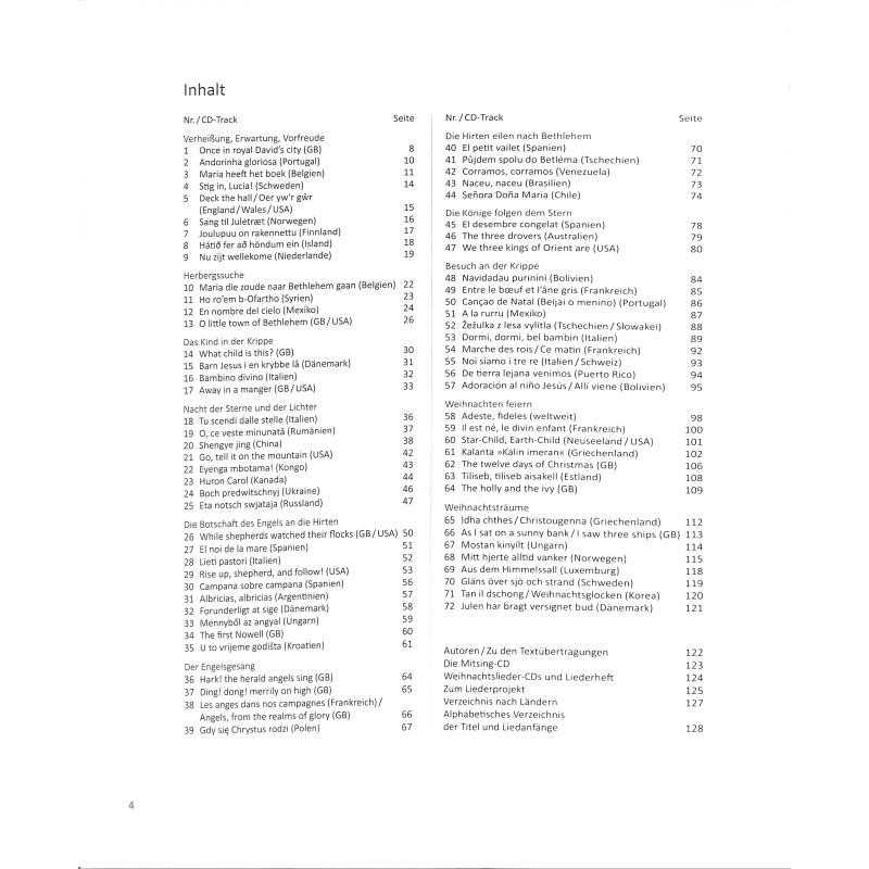 Weihnachtslieder aus aller Welt