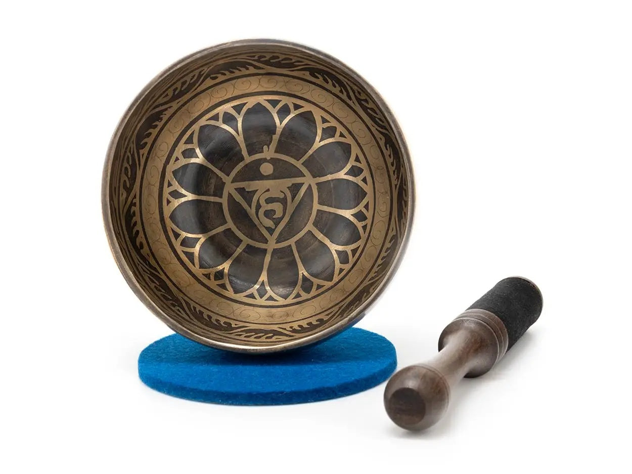 Klangschale Tibet Halschakra