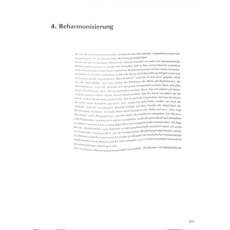 Jazz + Pop Harmonielehre