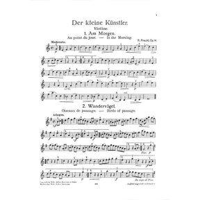 Der kleine Künstler op 14