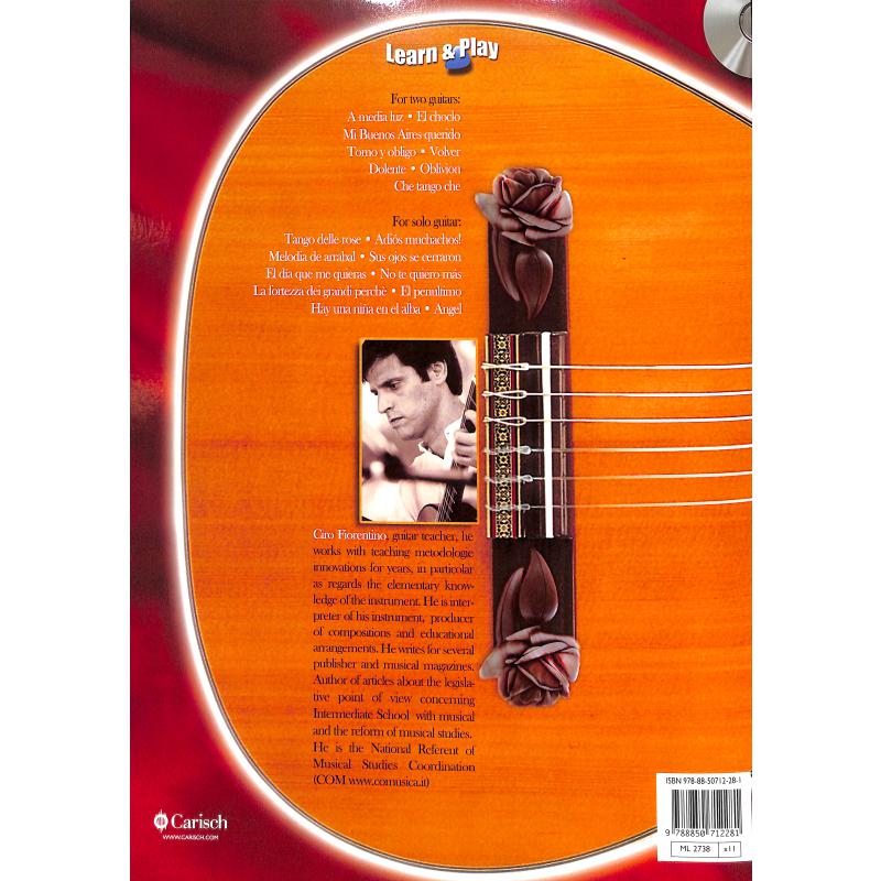 Tangos for classical guitar