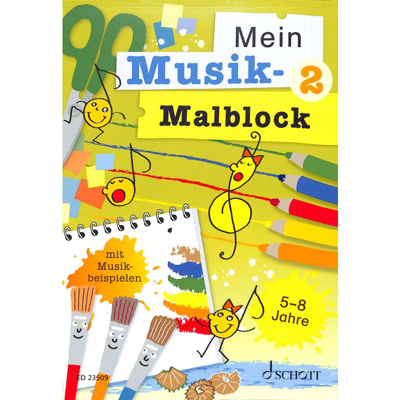 Mein Musik Malblock 2