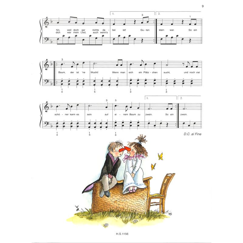 Rolfs Vogelhochzeit - das Klavieralbum für Kinder