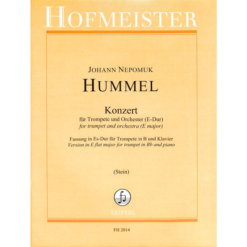 Konzert Es-Dur (E-Dur)