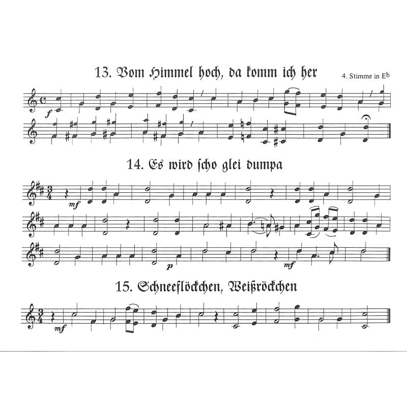 27 Lieder zur Weihnachtszeit 1