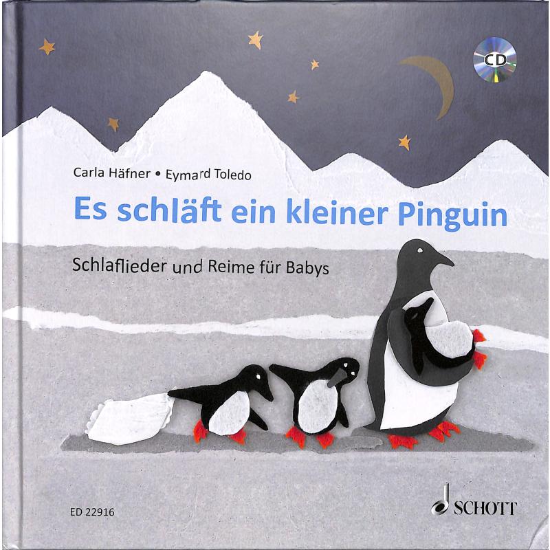 Es schläft ein kleiner Pinguin
