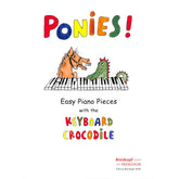 Ponies - easy piano pieces with the keyboard crocodile | Pfe