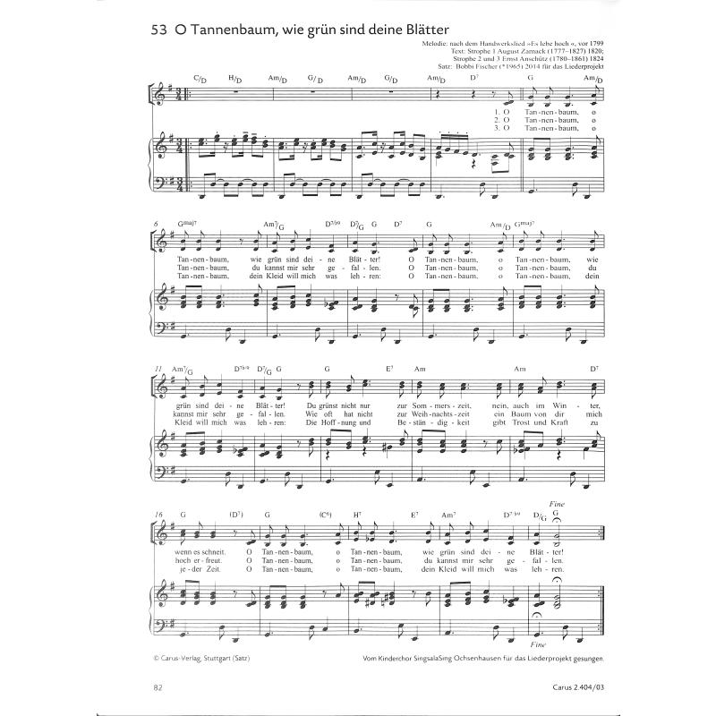 Weihnachtslieder für Kinder