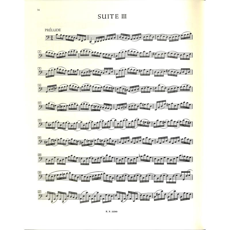 6 Suiten BWV 1007-1012