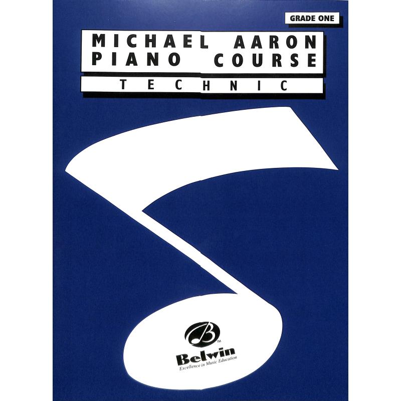 Piano course - technic 1