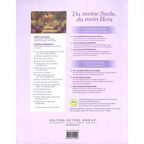 Du meine Seele du mein Herz | 50 Sololieder für feierliche A