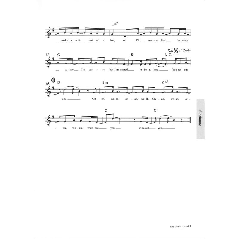 Easy Charts play along 12