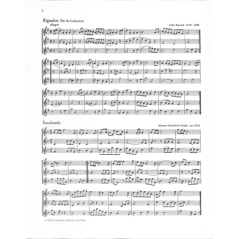 Barocke Musizierstücke