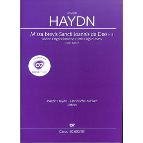 Missa brevis B-Dur Sancti Johannis de deo Hob 22/7