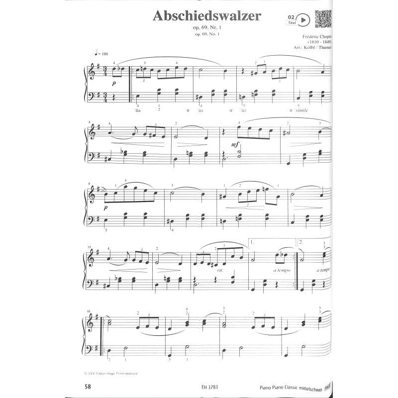 Piano Piano Classic - die 100 schönsten klassischen Melodien