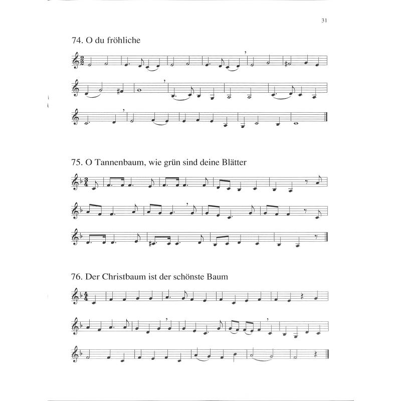 Das Buch der Weihnachtslieder