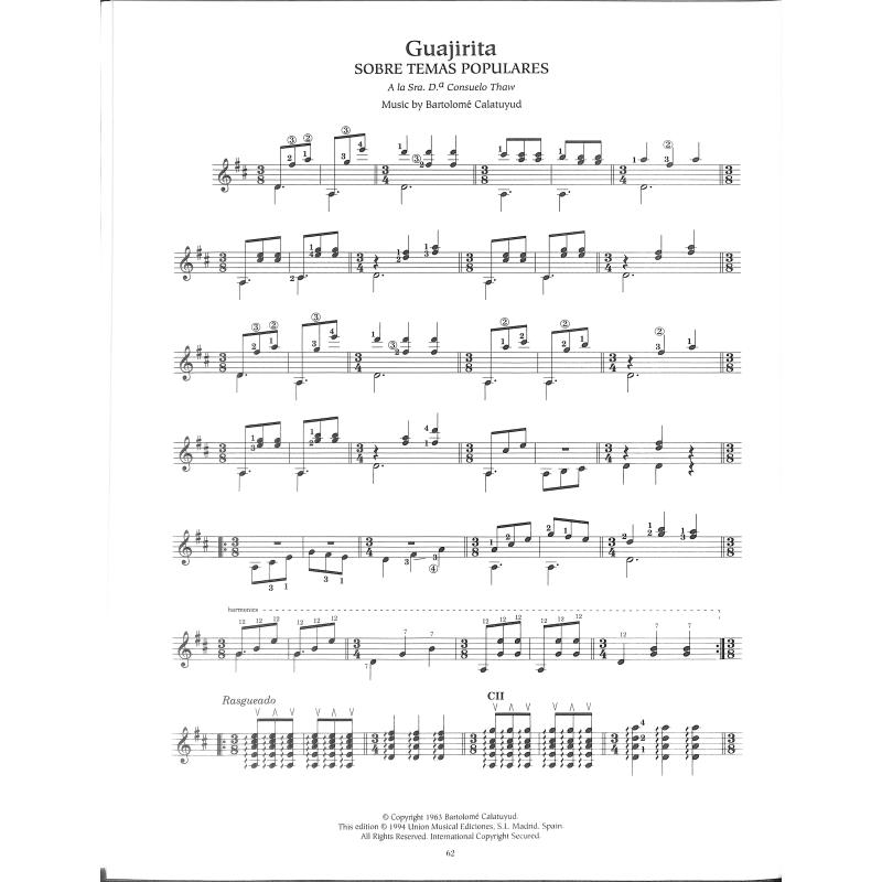 The guitar music of Spain 1