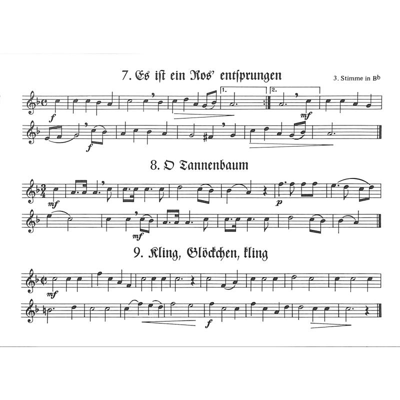 27 Lieder zur Weihnachtszeit 1