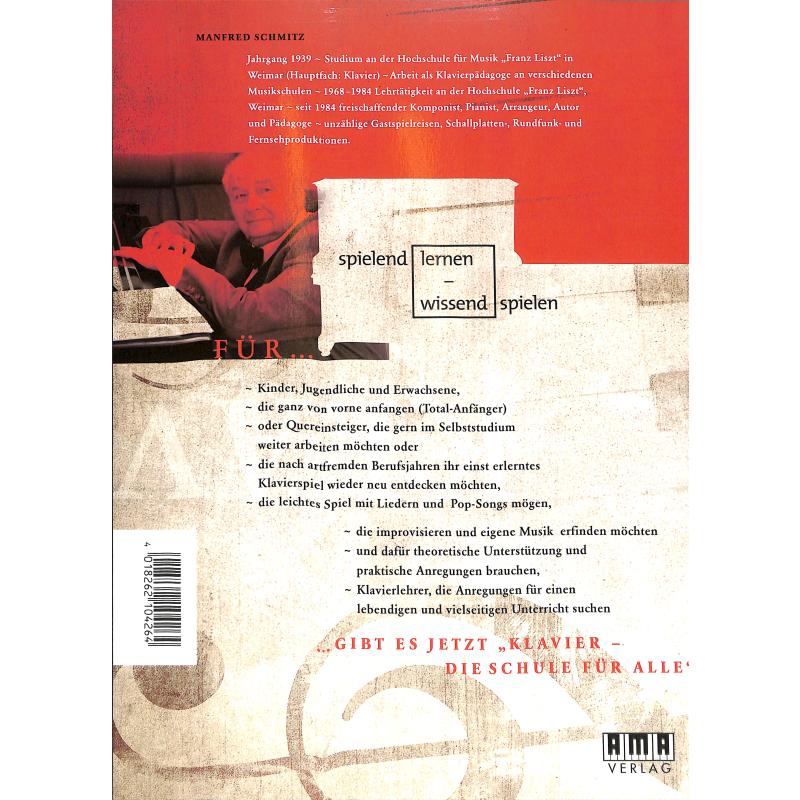 Klavier 1 - die Schule für alle