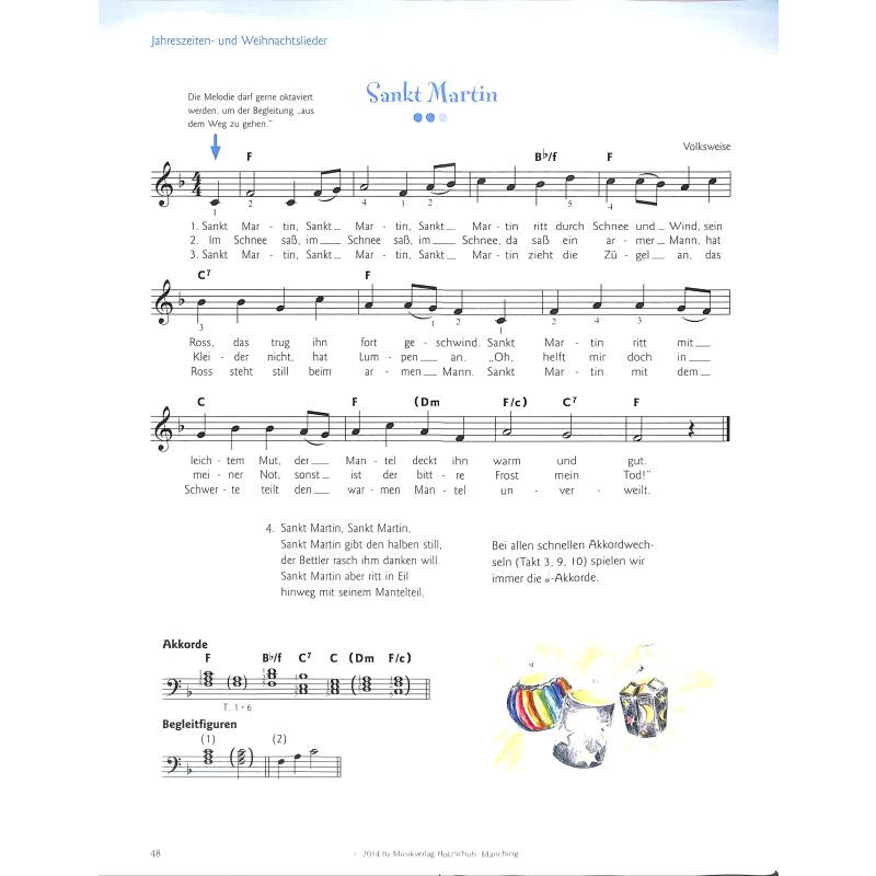 Tastenforscher Liedbegleitung