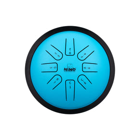 Small Steel Tongue Drum Blue