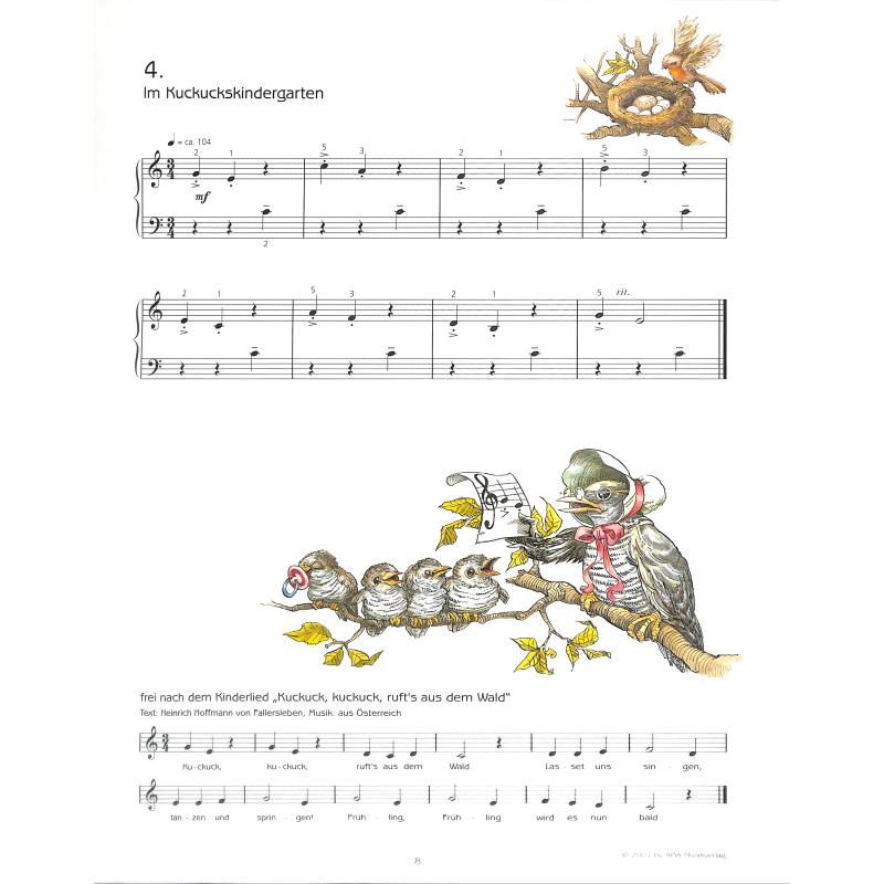 Erste Klavierstücke für Florian