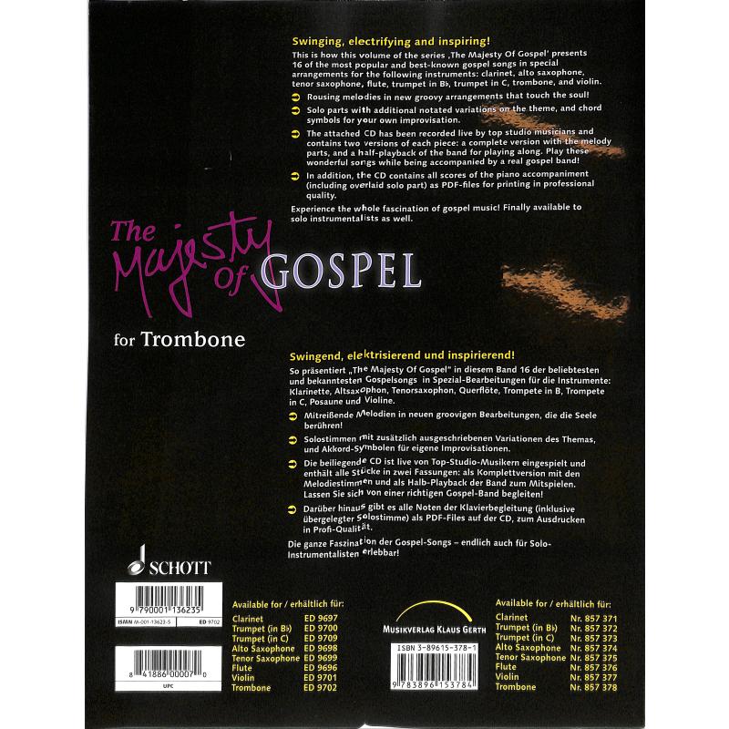 The majesty of Gospel