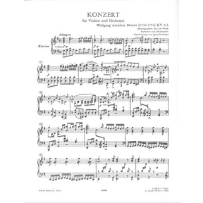 Konzert 3 G-Dur KV 216
