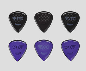 Flat Pick JTC 2,5 Rubber Grip