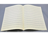 5 Bogen Notenpapier Bachformat