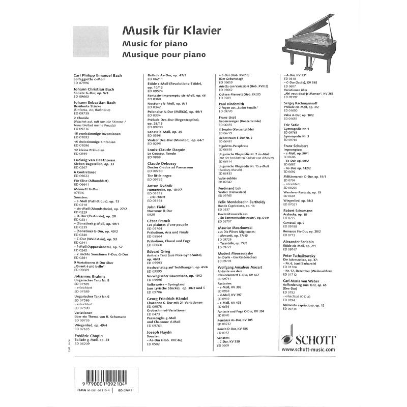 Französische Suite 5 G-Dur BWV 816