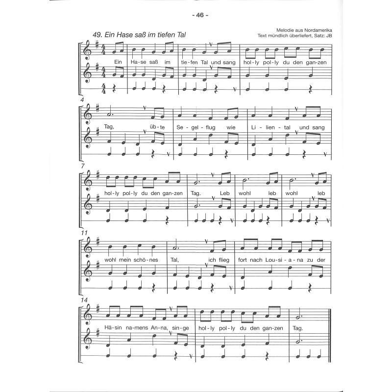 Anfang auf der Sopranblockflöte 1