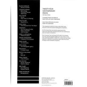 24 contemporary pieces