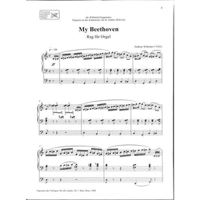 My Beethoven (Rag für Orgel)