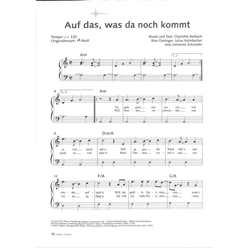 Easy Charts - deutsche Hits 3