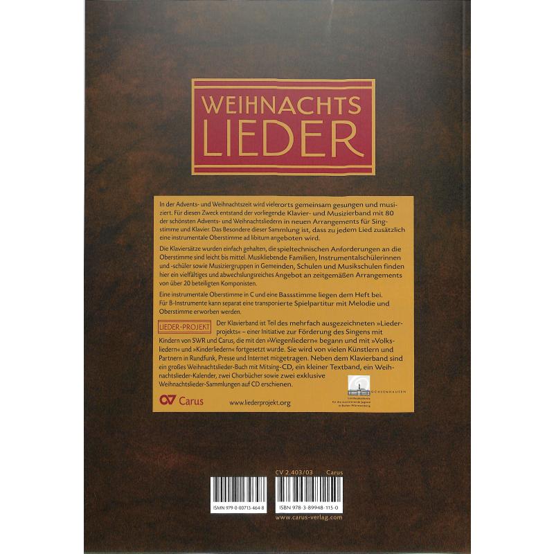 Weihnachtslieder