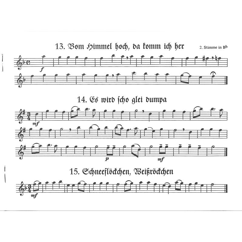 27 Lieder zur Weihnachtszeit 1