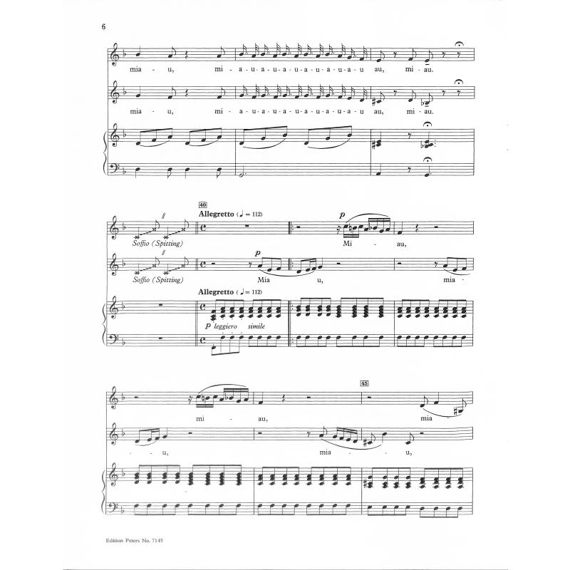 Duett buffo di due gatti